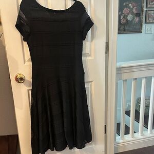 🛍️SOLD🛍️~ Salsa Dress by Sangria Black Midi Dress